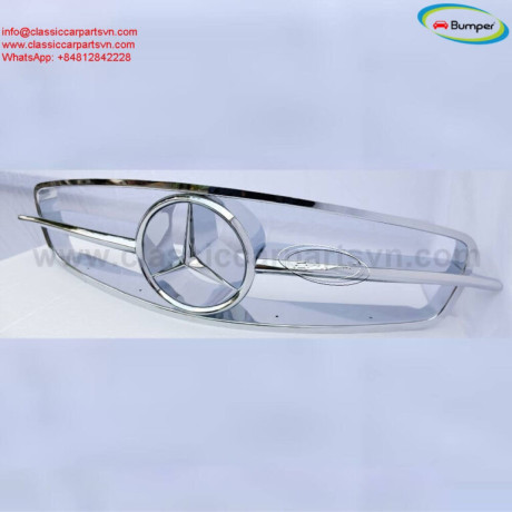 front-grille-for-mercedes-190sl-roadster-1955-1963-big-1